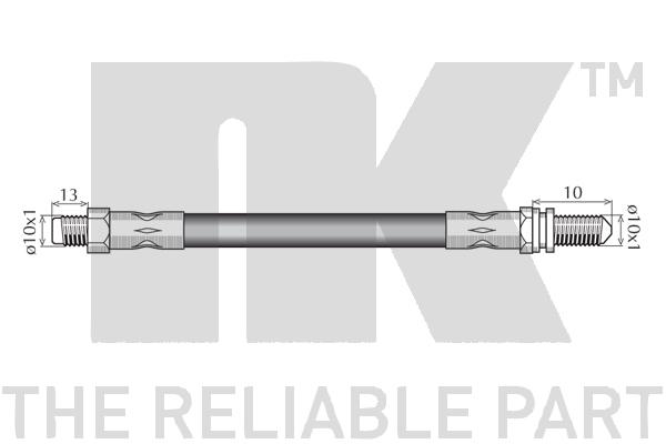 Flessibile del freno - 852580 NK