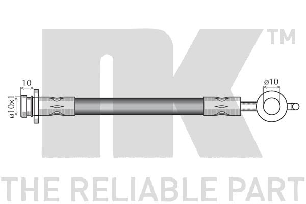 Brake Hose - 853663 NK