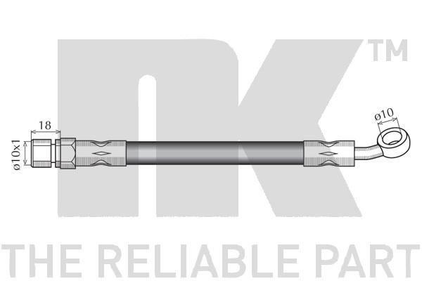 Brake Hose - 855002 NK