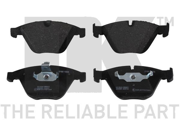 Brake Pad Set, disc brake - 221533 NK