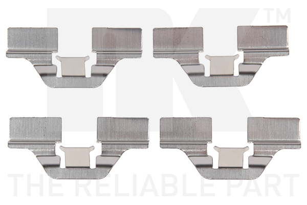 Kit accessori, Pastiglia freno - 7947211 NK