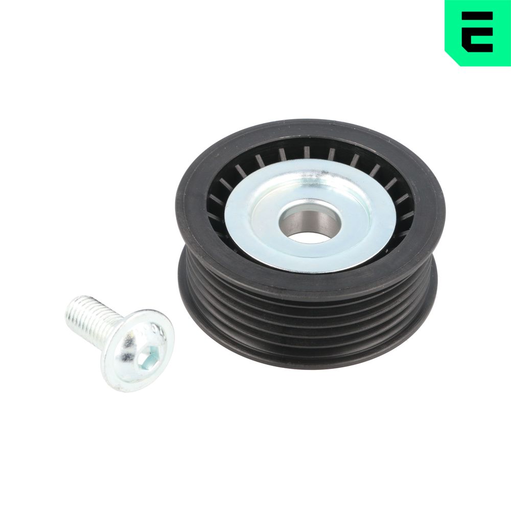 Deflection/Guide Pulley, V-ribbed belt - 0-N1428 OPTIMAL