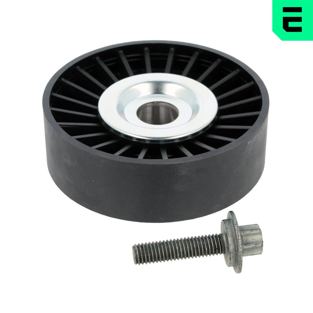 Deflection/Guide Pulley, V-ribbed belt - 0-N1457 OPTIMAL