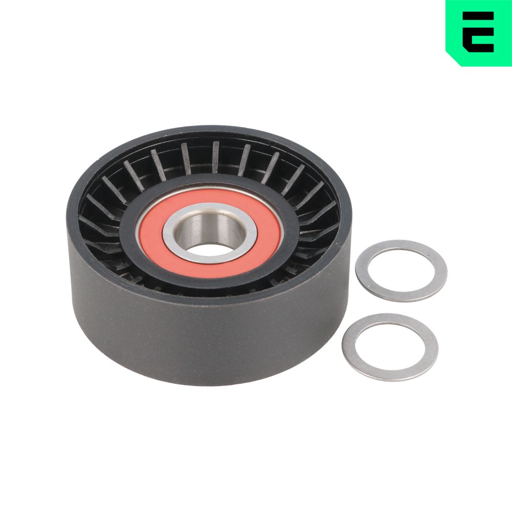 Tensioner Pulley, V-ribbed belt - 0-N1523 OPTIMAL