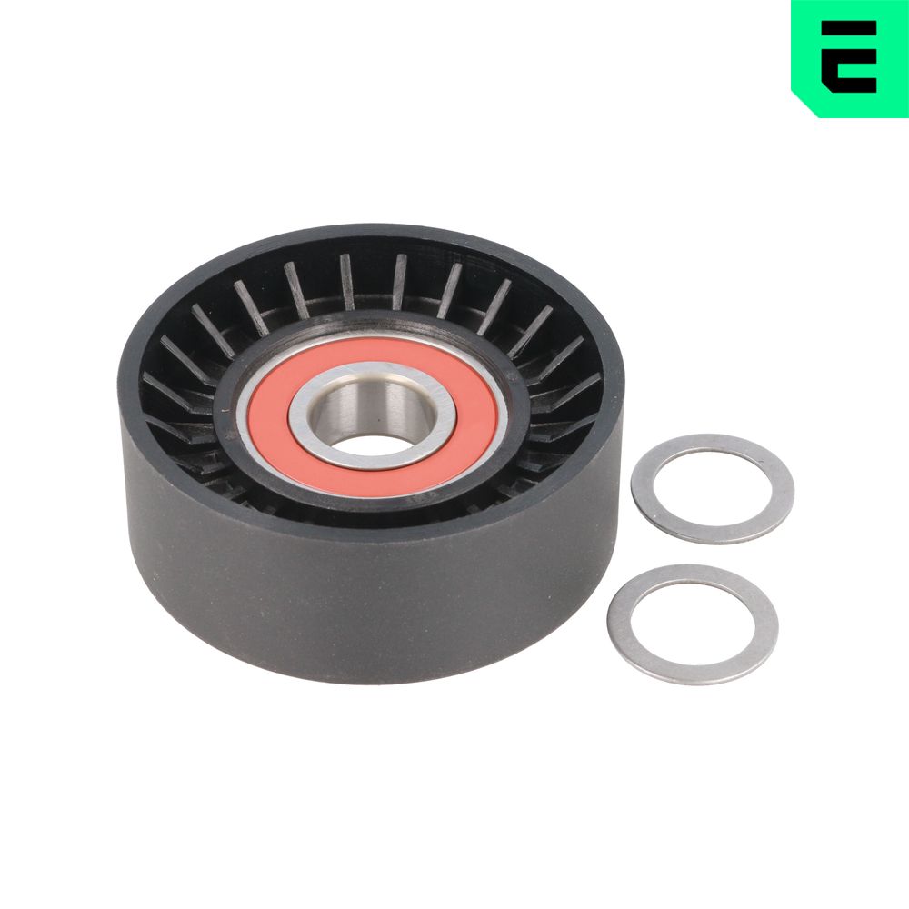 Tensioner Pulley, V-ribbed belt - 0-N1523 OPTIMAL