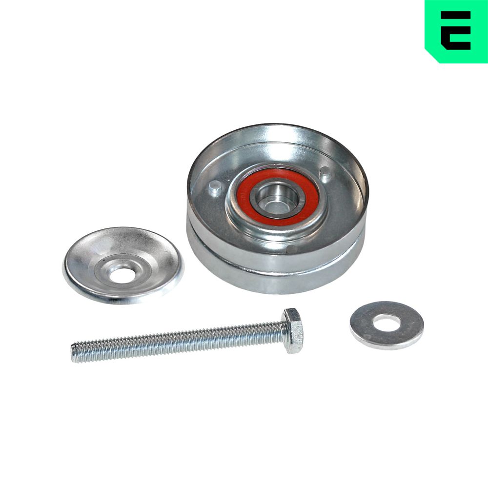 Deflection/Guide Pulley, V-ribbed belt - 0-N1909 OPTIMAL