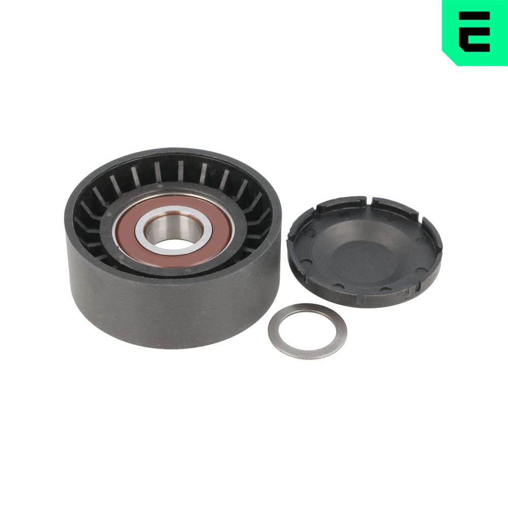 Tensioner Pulley, V-ribbed belt - 0-N2014S OPTIMAL