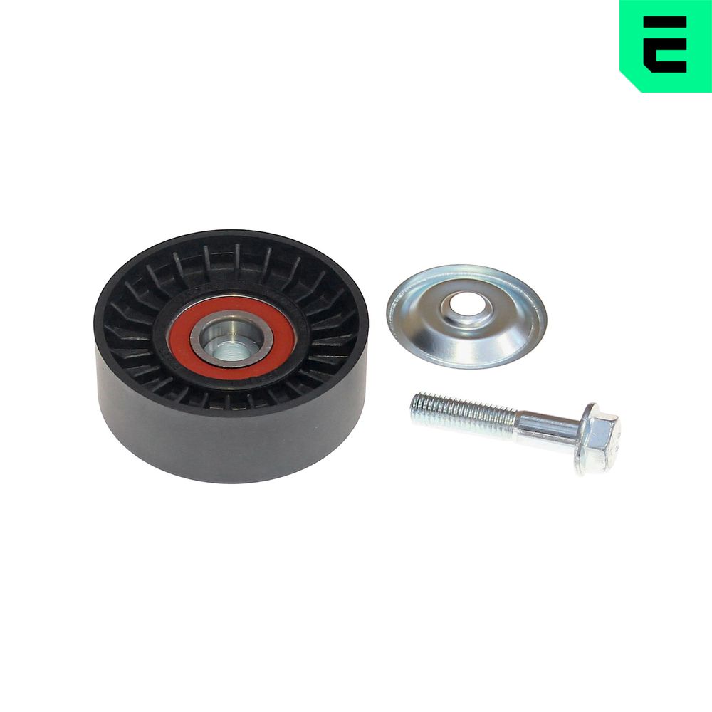 Deflection/Guide Pulley, V-ribbed belt - 0-N2121 OPTIMAL