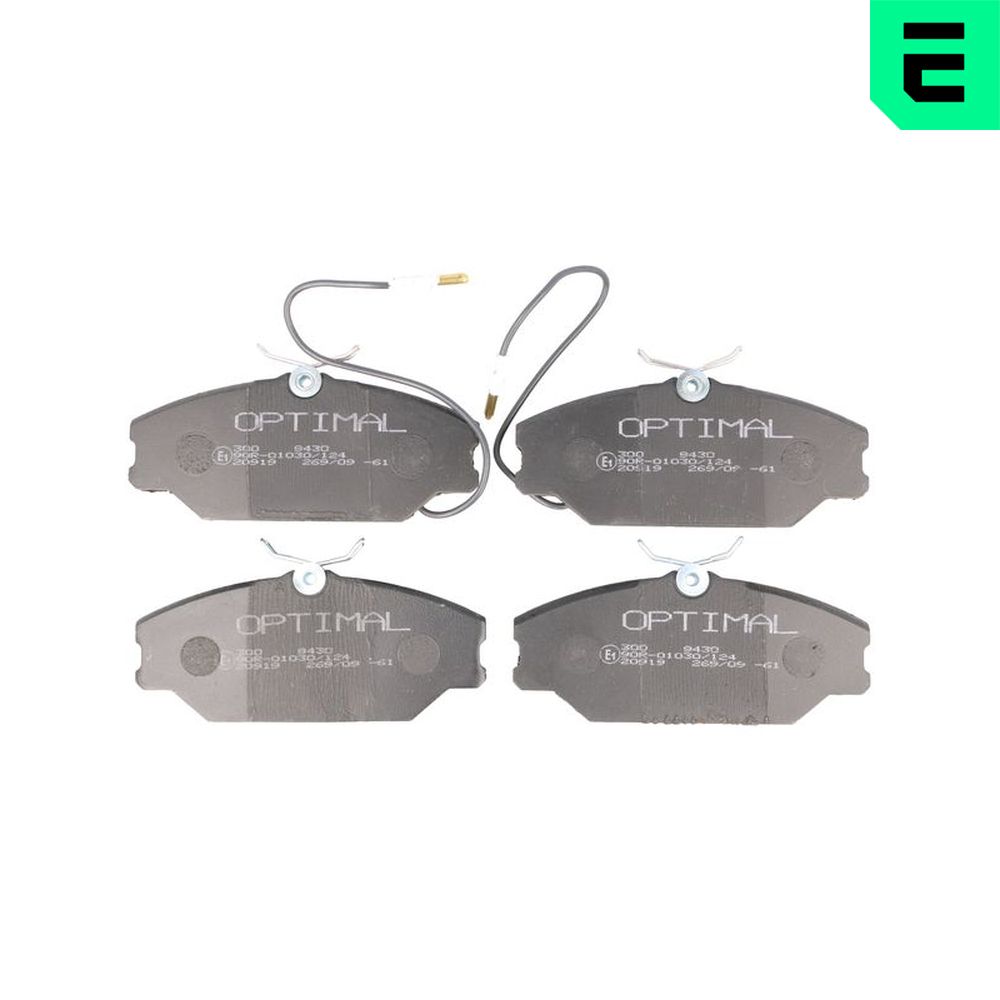 Brake Pad Set, disc brake - 9430 OPTIMAL