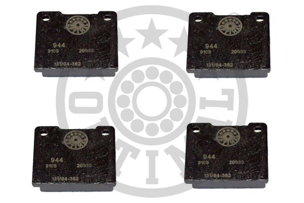 Brake Pad Set, disc brake - BP-09106 OPTIMAL