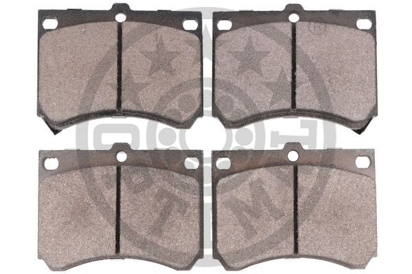 Brake Pad Set, disc brake - BP-09669 OPTIMAL