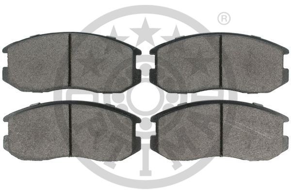 Комплект тормозных колодок, дисковый тормоз - BP-09714 OPTIMAL