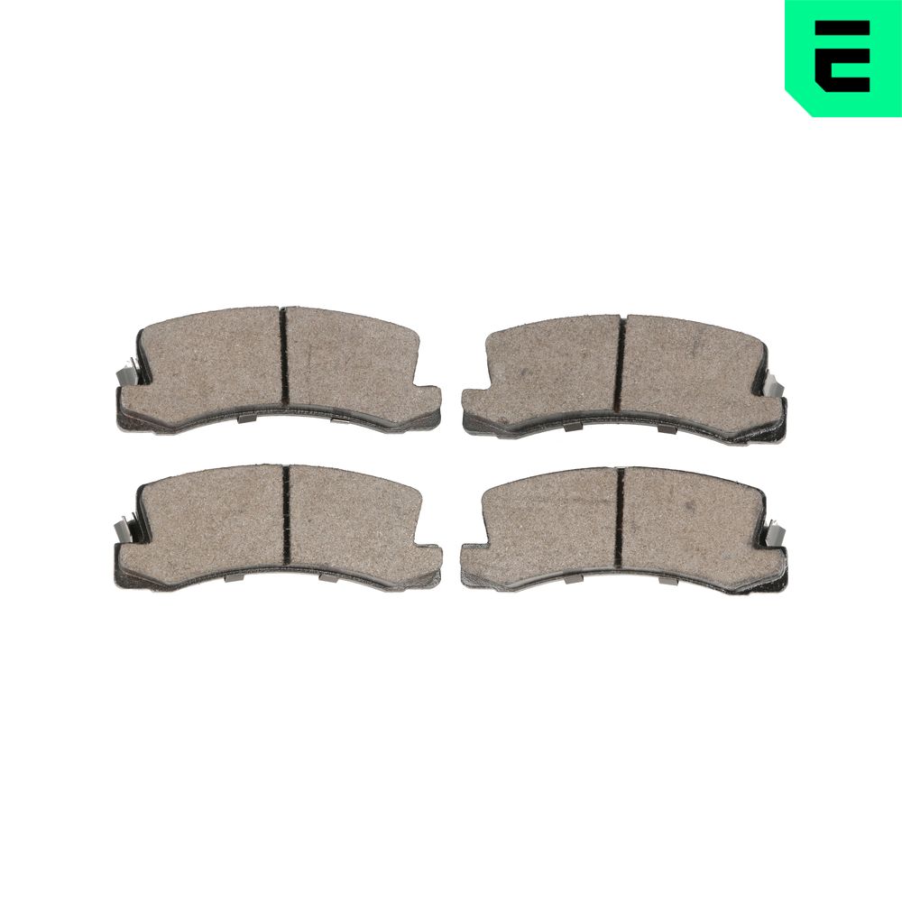 Комплект тормозных колодок, дисковый тормоз - BP-09807 OPTIMAL