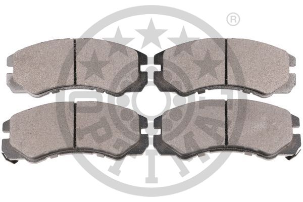 Brake Pad Set, disc brake - BP-09827 OPTIMAL