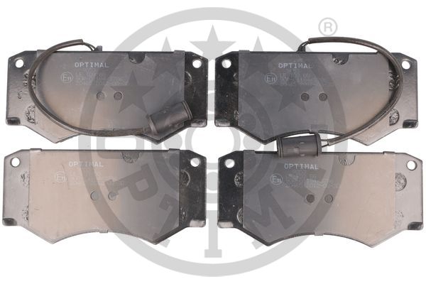 Kit pastiglie freno, Freno a disco - BP-09853 OPTIMAL