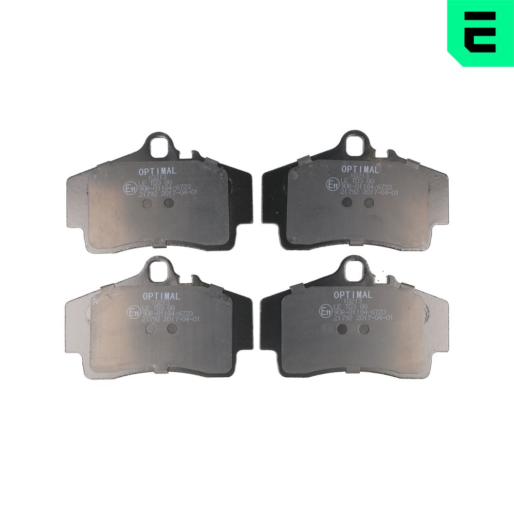 Brake Pad Set, disc brake - BP-10213 OPTIMAL
