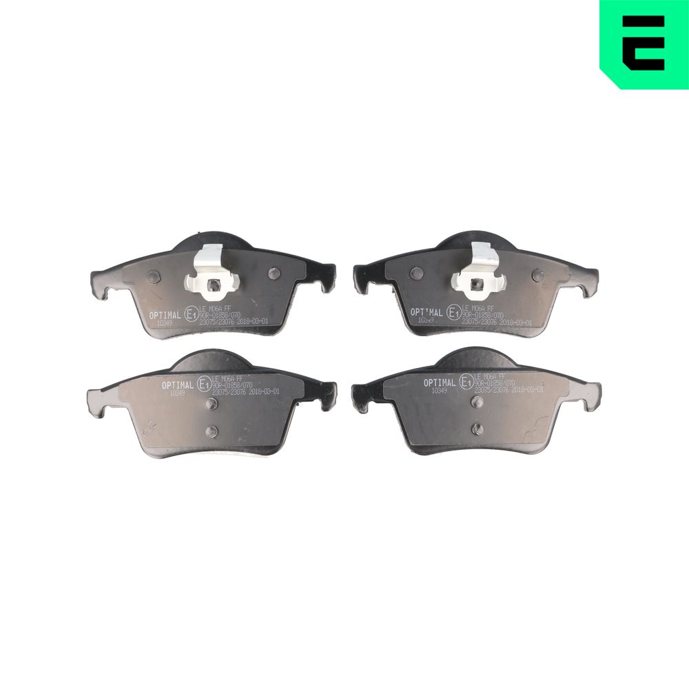 Комплект тормозных колодок, дисковый тормоз - BP-10349 OPTIMAL