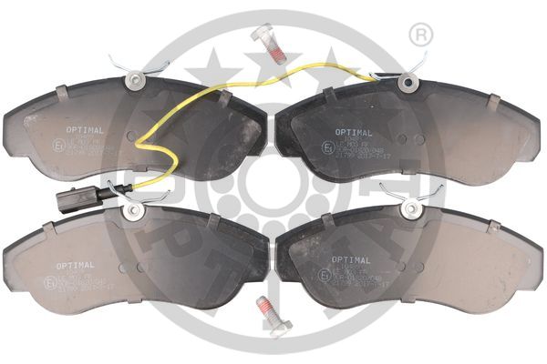 Brake Pad Set, disc brake - BP-10489 OPTIMAL