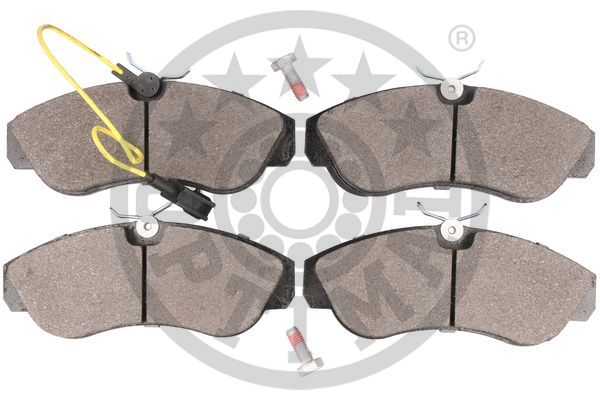 Комплект тормозных колодок, дисковый тормоз - BP-10489 OPTIMAL