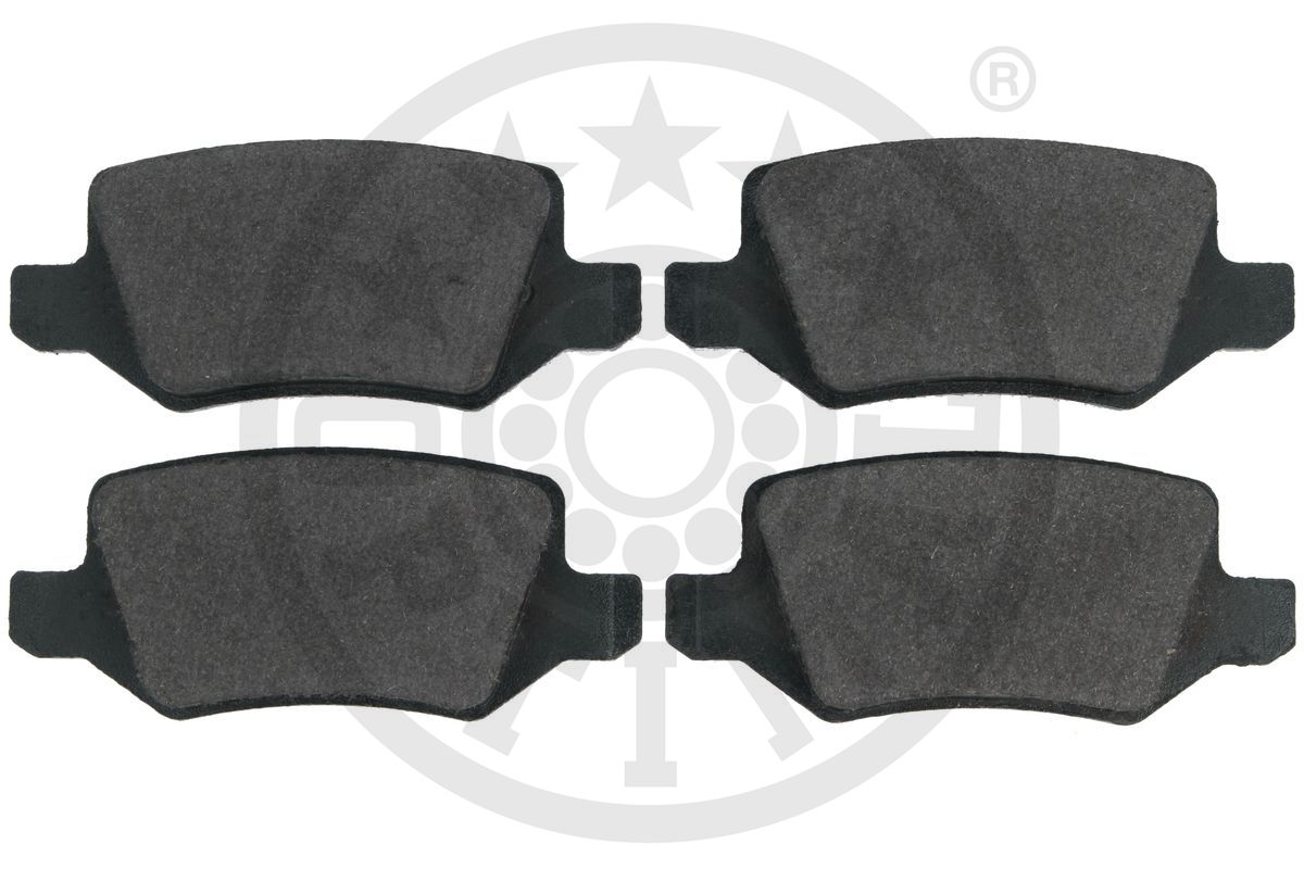 Brake Pad Set, disc brake - BP-12119 OPTIMAL