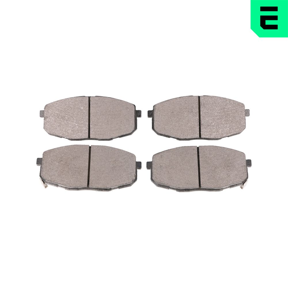 Комплект тормозных колодок, дисковый тормоз - BP-12135 OPTIMAL