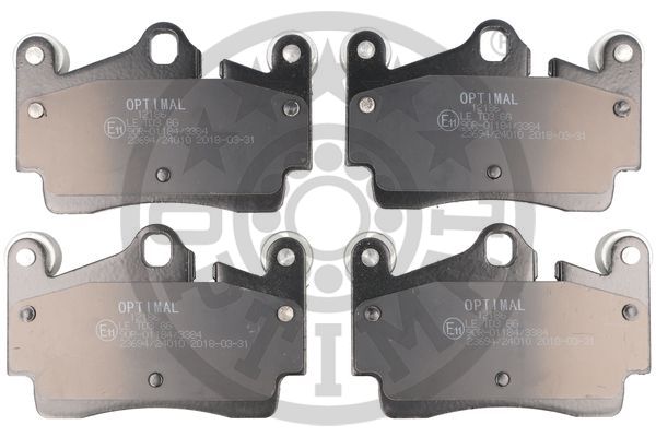 Комплект тормозных колодок, дисковый тормоз - BP-12186 OPTIMAL