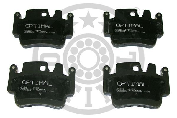 Brake Pad Set, disc brake - BP-12198 OPTIMAL