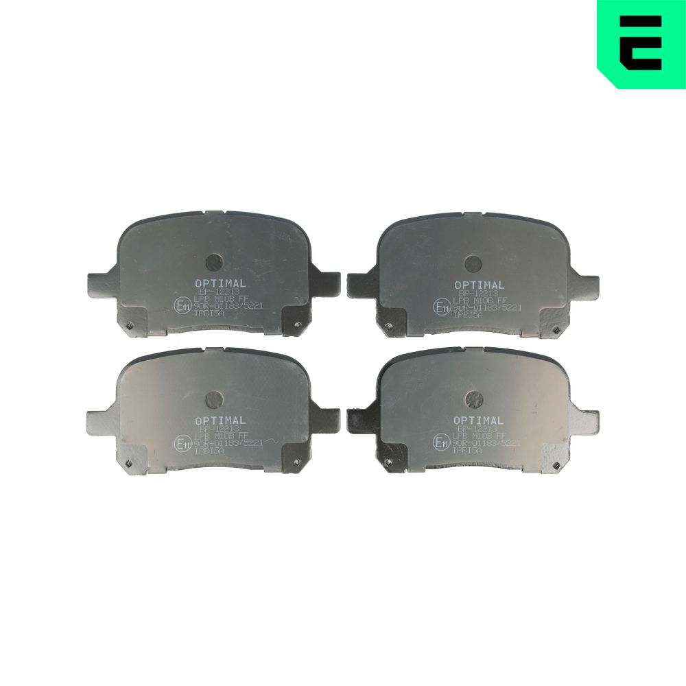 Brake Pad Set, disc brake - BP-12213 OPTIMAL