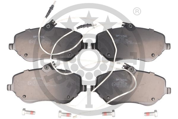 Kit pastiglie freno, Freno a disco - BP-12225 OPTIMAL