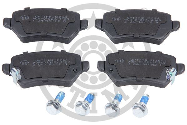 Комплект тормозных колодок, дисковый тормоз - BP-12264 OPTIMAL