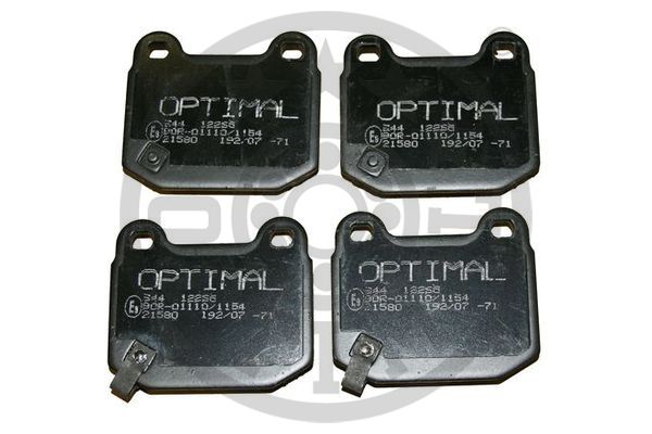 Brake Pad Set, disc brake - BP-12265 OPTIMAL