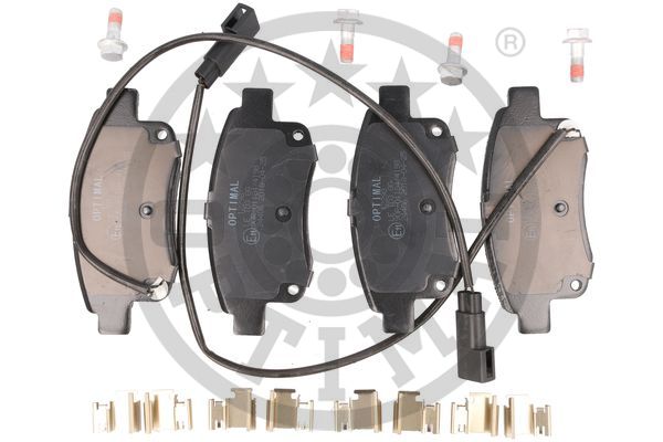 Kit pastiglie freno, Freno a disco - BP-12298 OPTIMAL