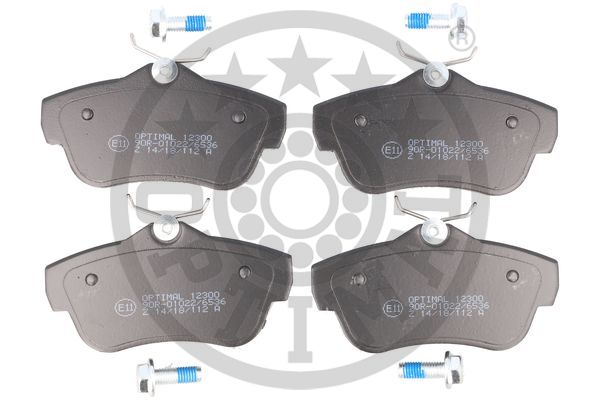 Brake Pad Set, disc brake - BP-12300 OPTIMAL