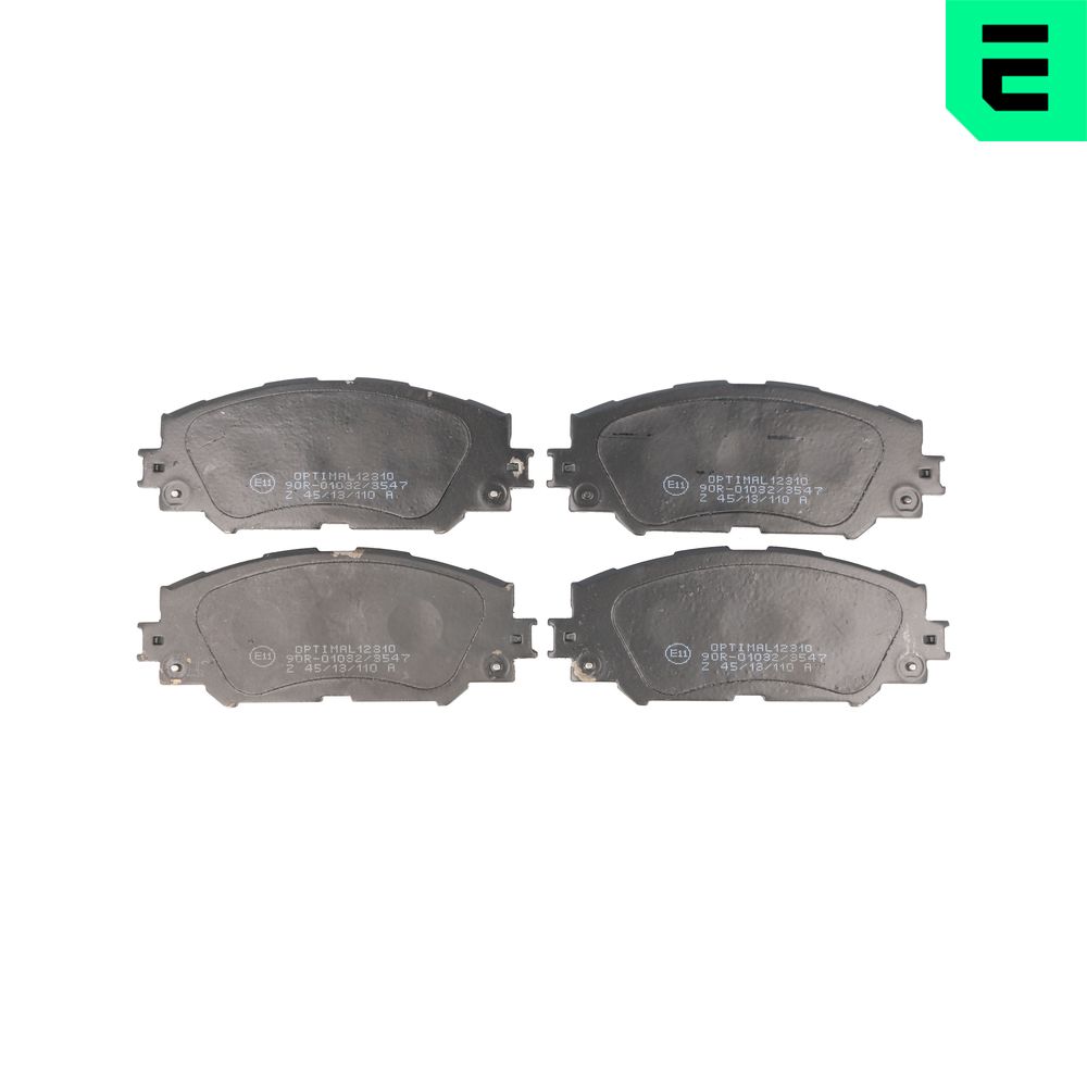 Brake Pad Set, disc brake - BP-12310 OPTIMAL