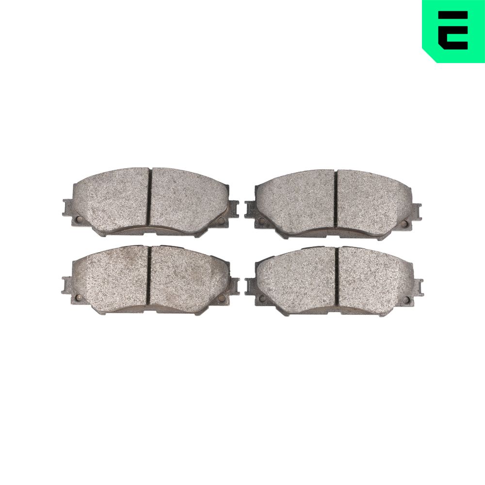 Комплект тормозных колодок, дисковый тормоз - BP-12310 OPTIMAL