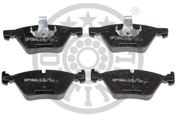 Kit pastiglie freno, Freno a disco - BP-12383 OPTIMAL