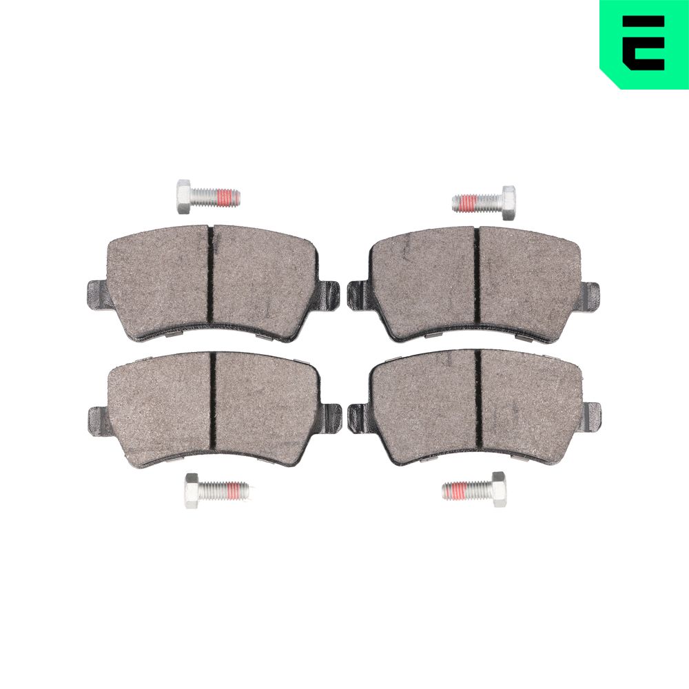 Комплект тормозных колодок, дисковый тормоз - BP-12401 OPTIMAL