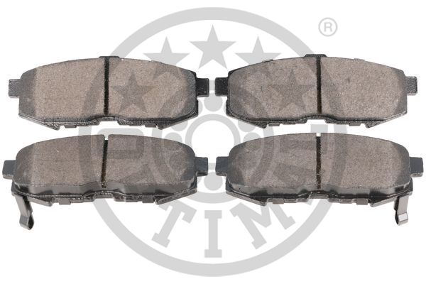 Комплект тормозных колодок, дисковый тормоз - BP-12421 OPTIMAL