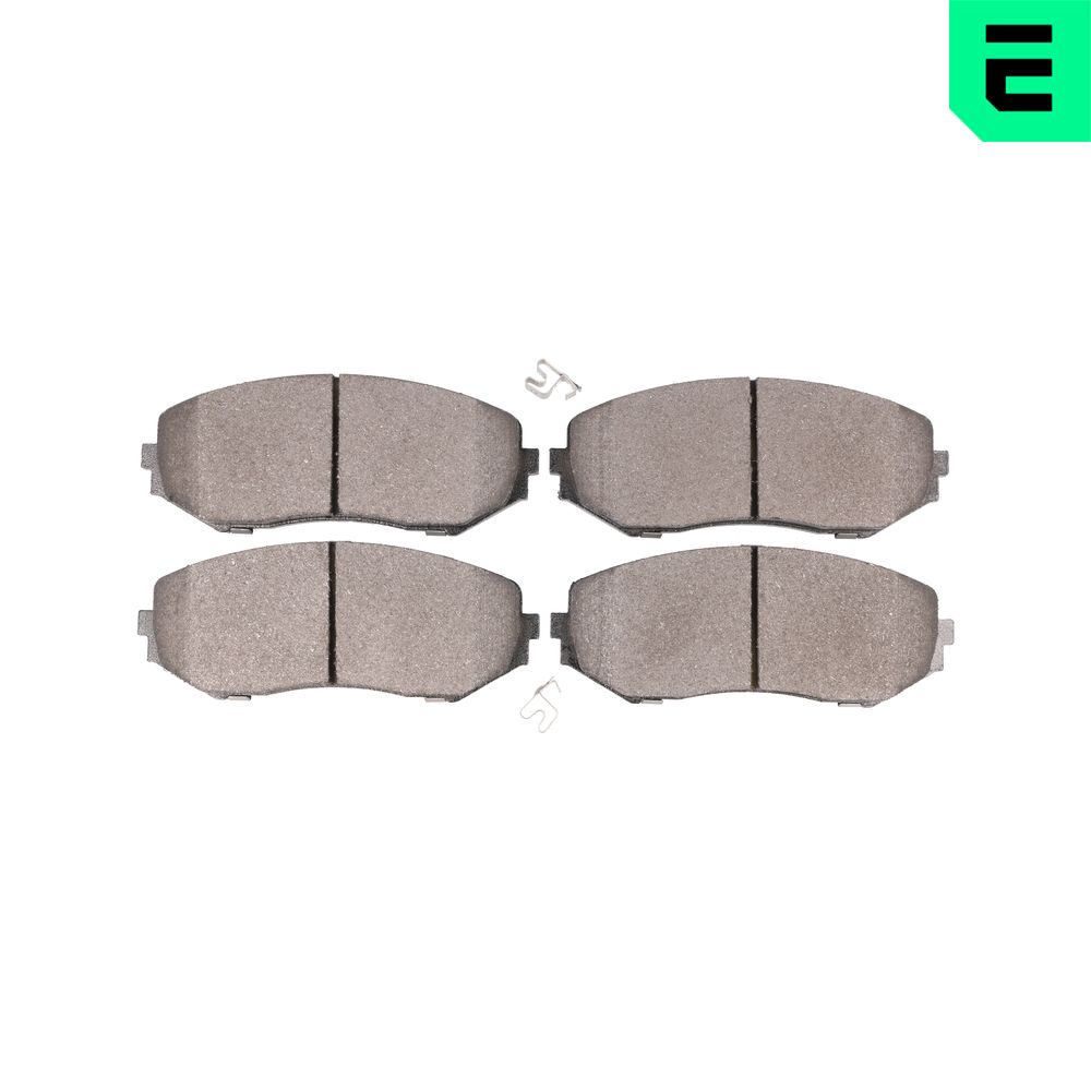Brake Pad Set, disc brake - BP-12422 OPTIMAL