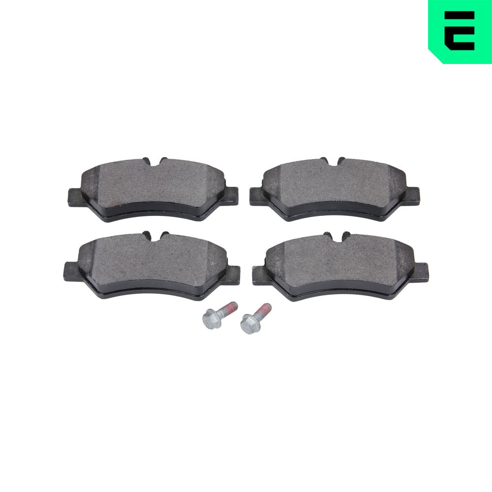 Комплект тормозных колодок, дисковый тормоз - BP-12430 OPTIMAL