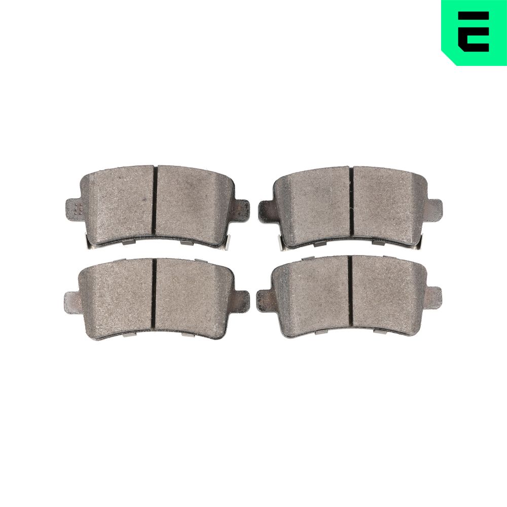 Brake Pad Set, disc brake - BP-12454 OPTIMAL