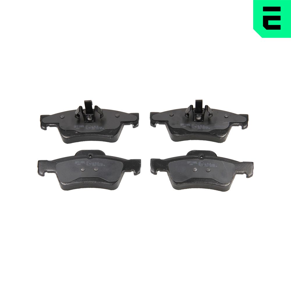 Kit pastiglie freno, Freno a disco - BP-12501 OPTIMAL