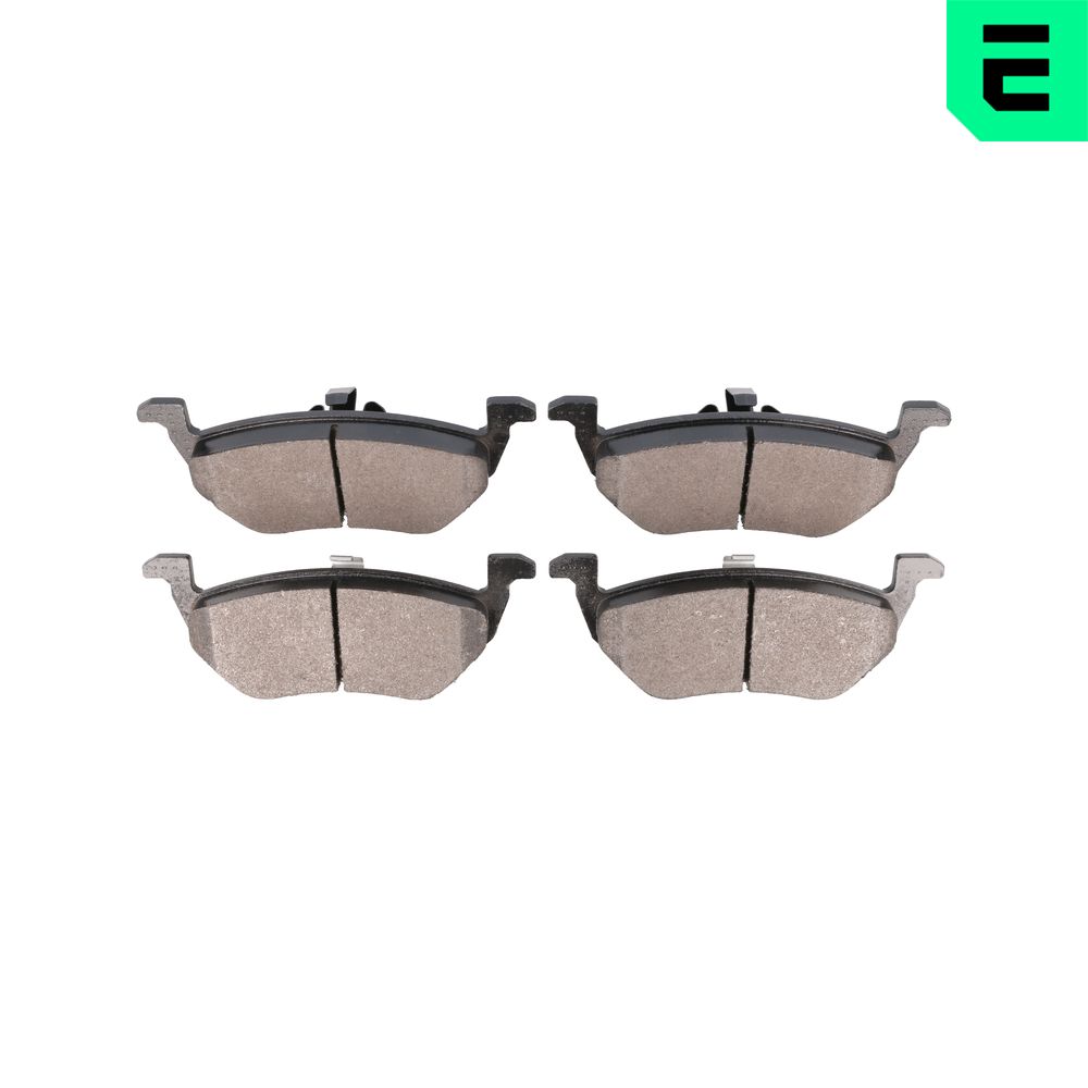 Brake Pad Set, disc brake - BP-12508 OPTIMAL