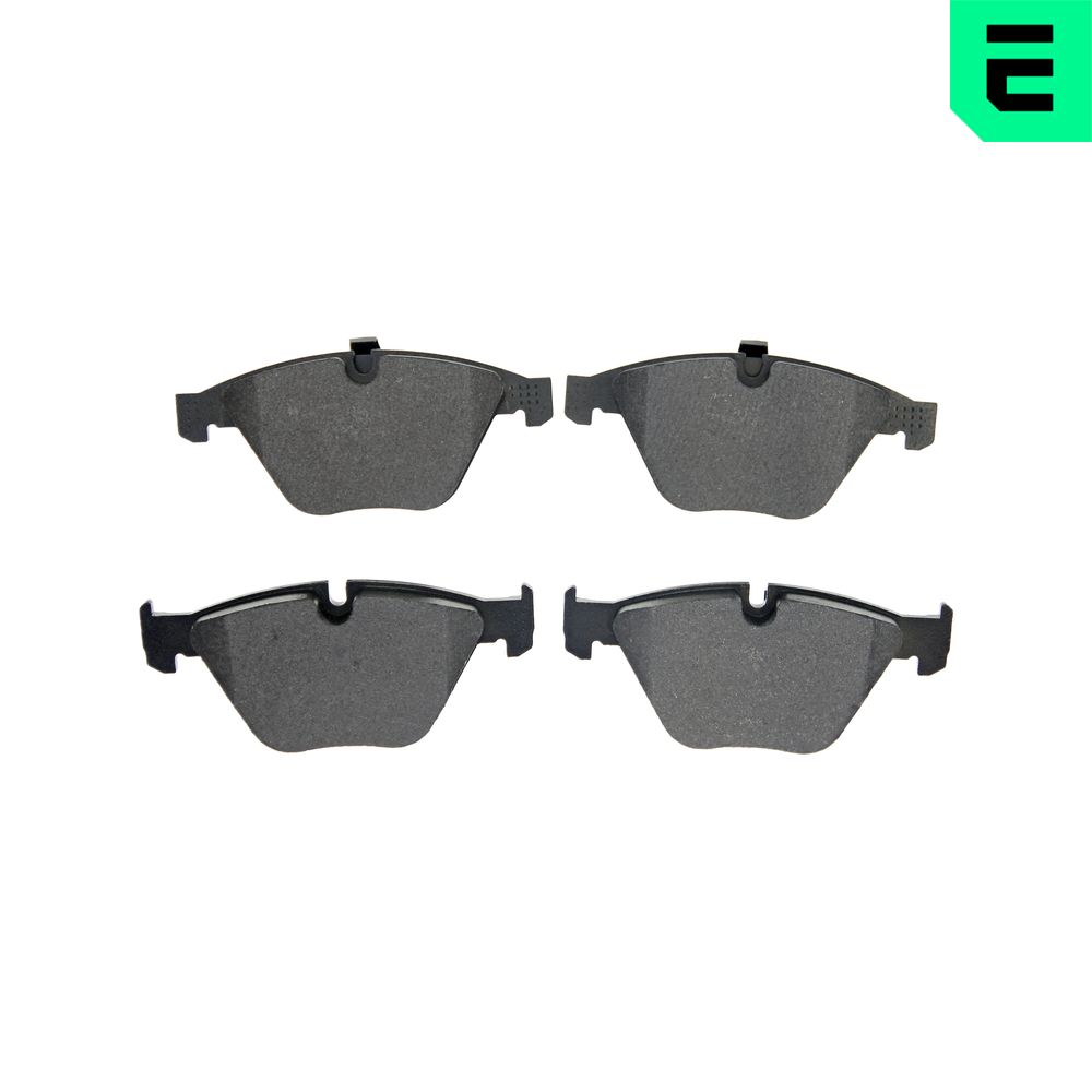 Brake Pad Set, disc brake - BP-12509 OPTIMAL