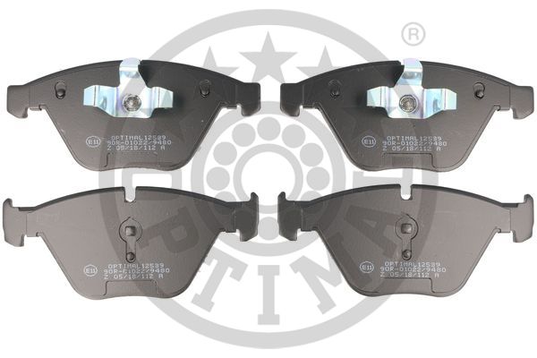 Kit pastiglie freno, Freno a disco - BP-12539 OPTIMAL