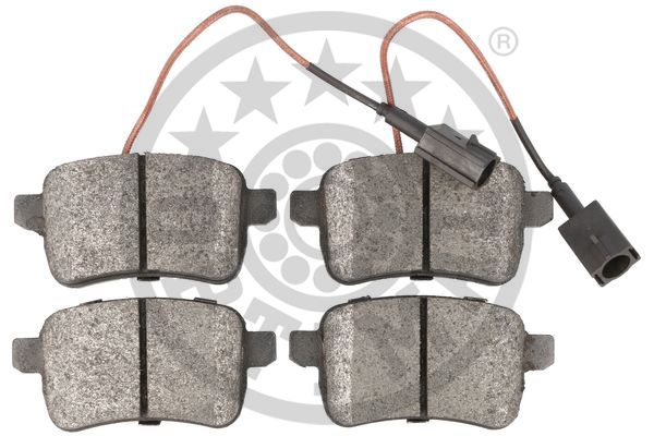 Brake Pad Set, disc brake - BP-12554 OPTIMAL