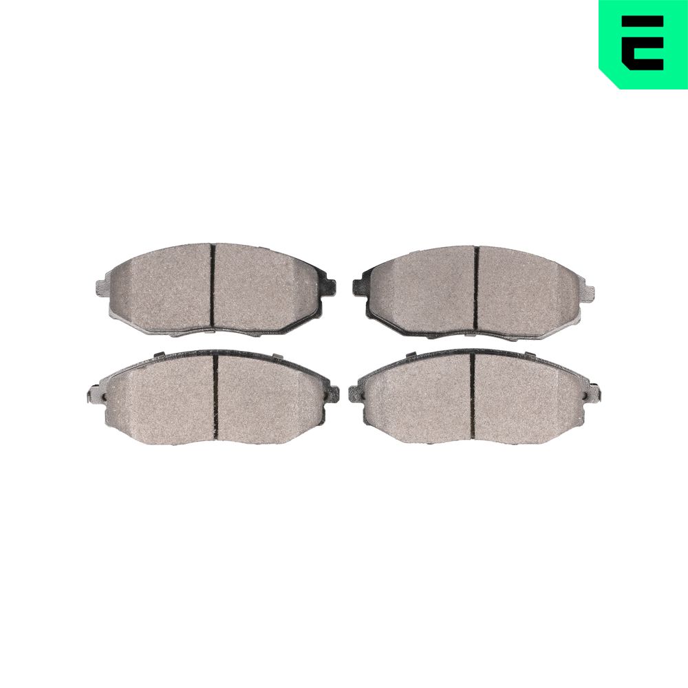 Комплект тормозных колодок, дисковый тормоз - BP-12574 OPTIMAL