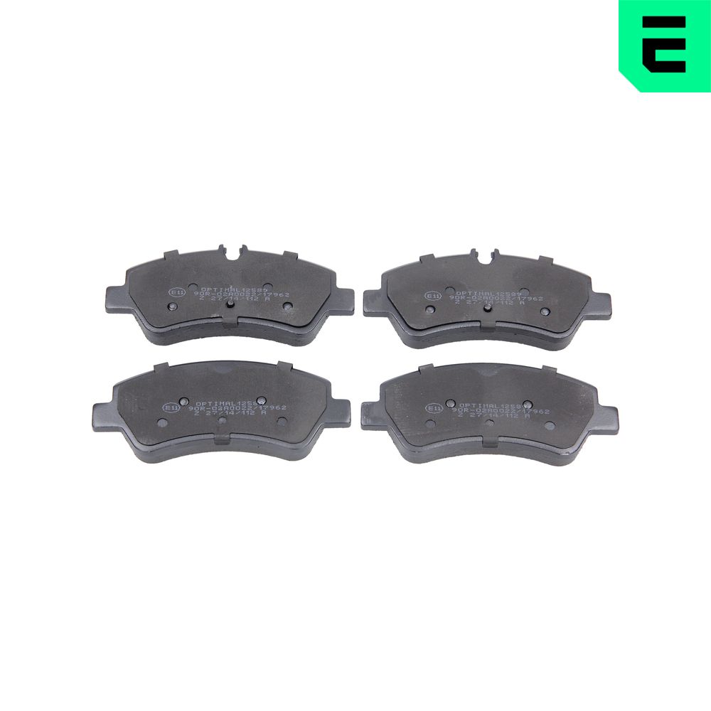 Комплект тормозных колодок, дисковый тормоз - BP-12589 OPTIMAL