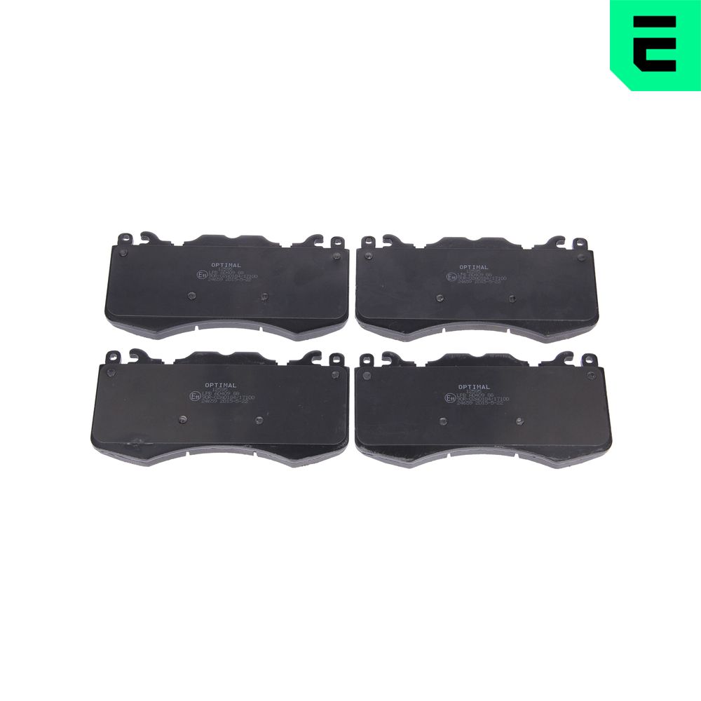 Kit pastiglie freno, Freno a disco - BP-12595 OPTIMAL