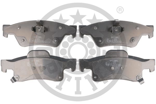 Kit pastiglie freno, Freno a disco - BP-12600 OPTIMAL